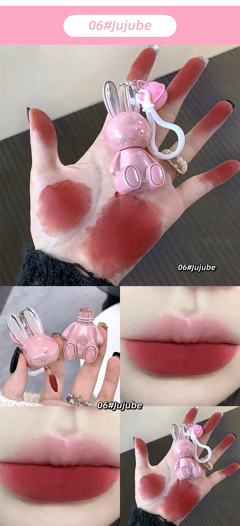 Lip Gloss Rabbit - Beleza com toque de fofura