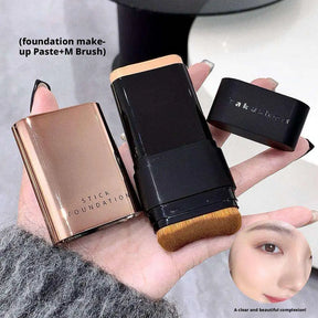 Base Stick Foundation 2 em‑1 – Beleza, Cobertura & Praticidade