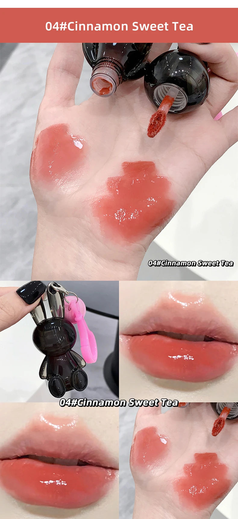 Lip Gloss Rabbit - Beleza com toque de fofura