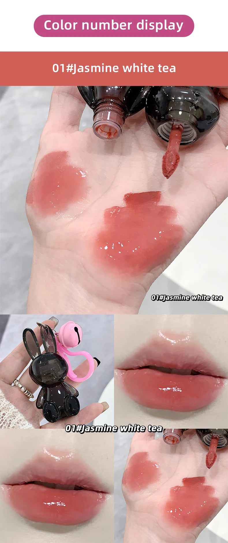 Lip Gloss Rabbit - Beleza com toque de fofura