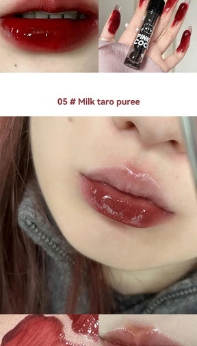 PINKCOCO - Brilho Labial Espelhado de Longa Duração