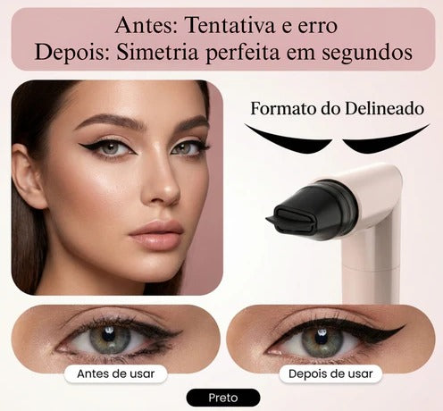 Delineador Carimbo Eye Pro - Delineado Perfeito em Segundos