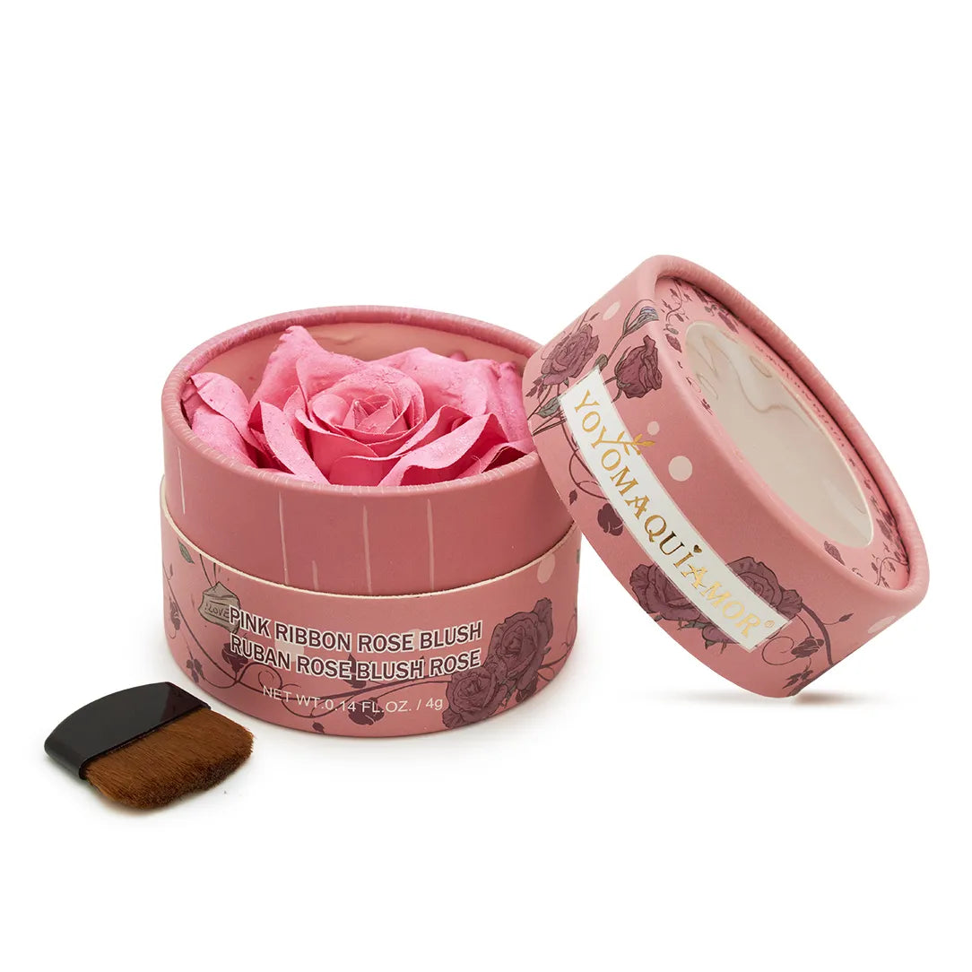 Blush Flor 3D Yoyomaquiamor Ribbon Rose Blush