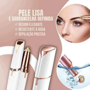 Kit Magic Face - Depilador Facial + Depilador Sobrancelha Portátil