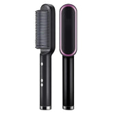 SmartLiss 5 em 1 – Escova Alisadora que Alisa, Modela, Hidrata e Elimina o Frizz