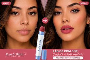 Cushion SACE LADY 3 em 1 - Batom, Blush e Sombra