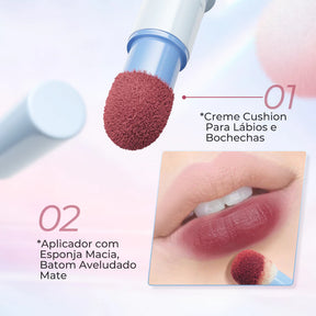 Cushion SACE LADY 3 em 1 - Batom, Blush e Sombra