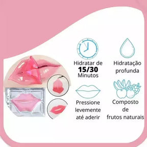 LipGlow Collagen™  - Máscara Hidratante Labial com Colágeno
