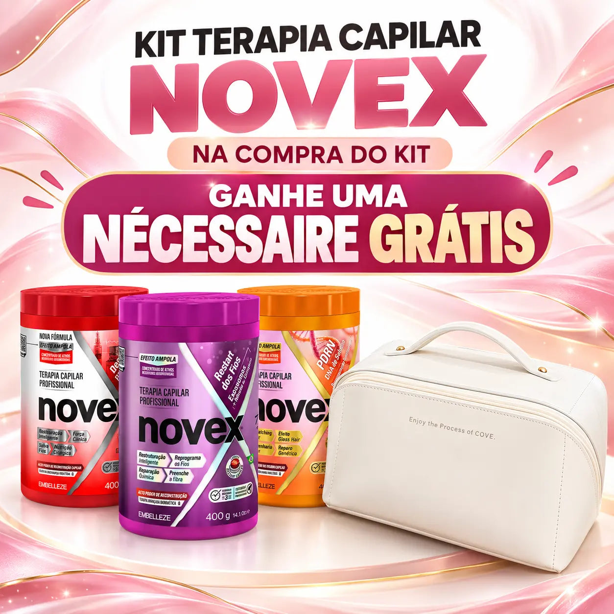 Kit de Tratamento Novex Terapia Coreana