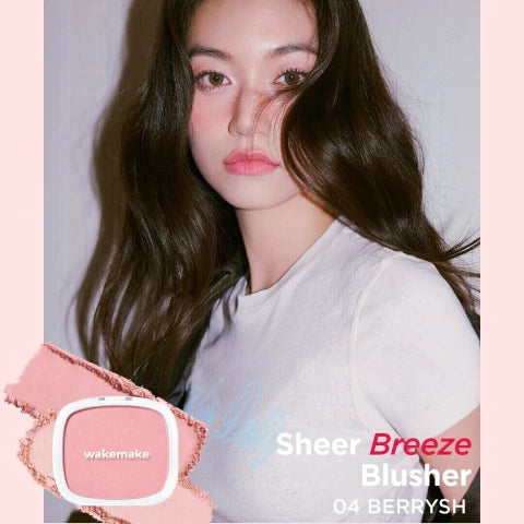 WAKEMAKE Sheer Breeze - Blush Aveludado 5g