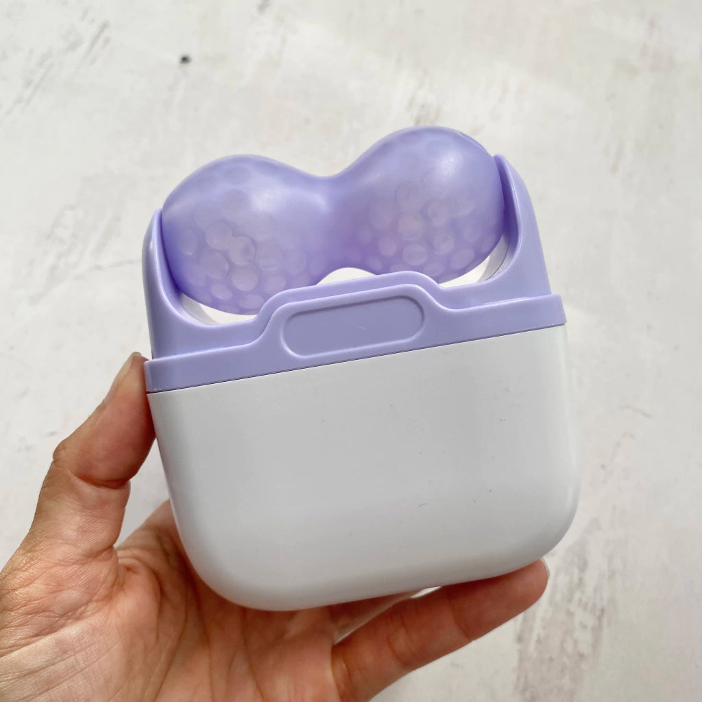 Ice Roll 2 em 1 – Massageador Facial e Corporal