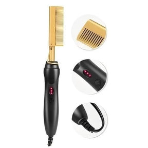 Escova Alisadora e Modeladora 2 em 1 Magic Touch