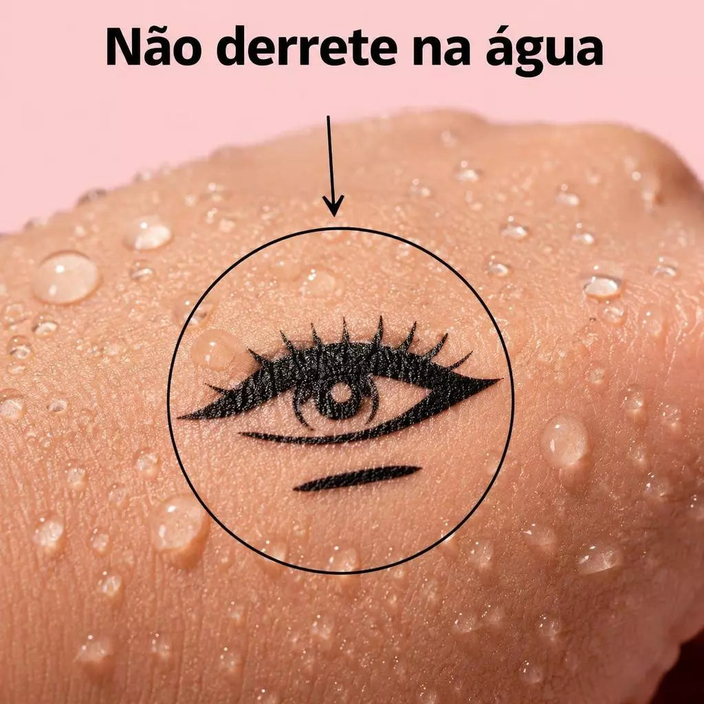 Delineador Carimbo Eye Pro 2 em 1 - Delineado Perfeito em Segundos