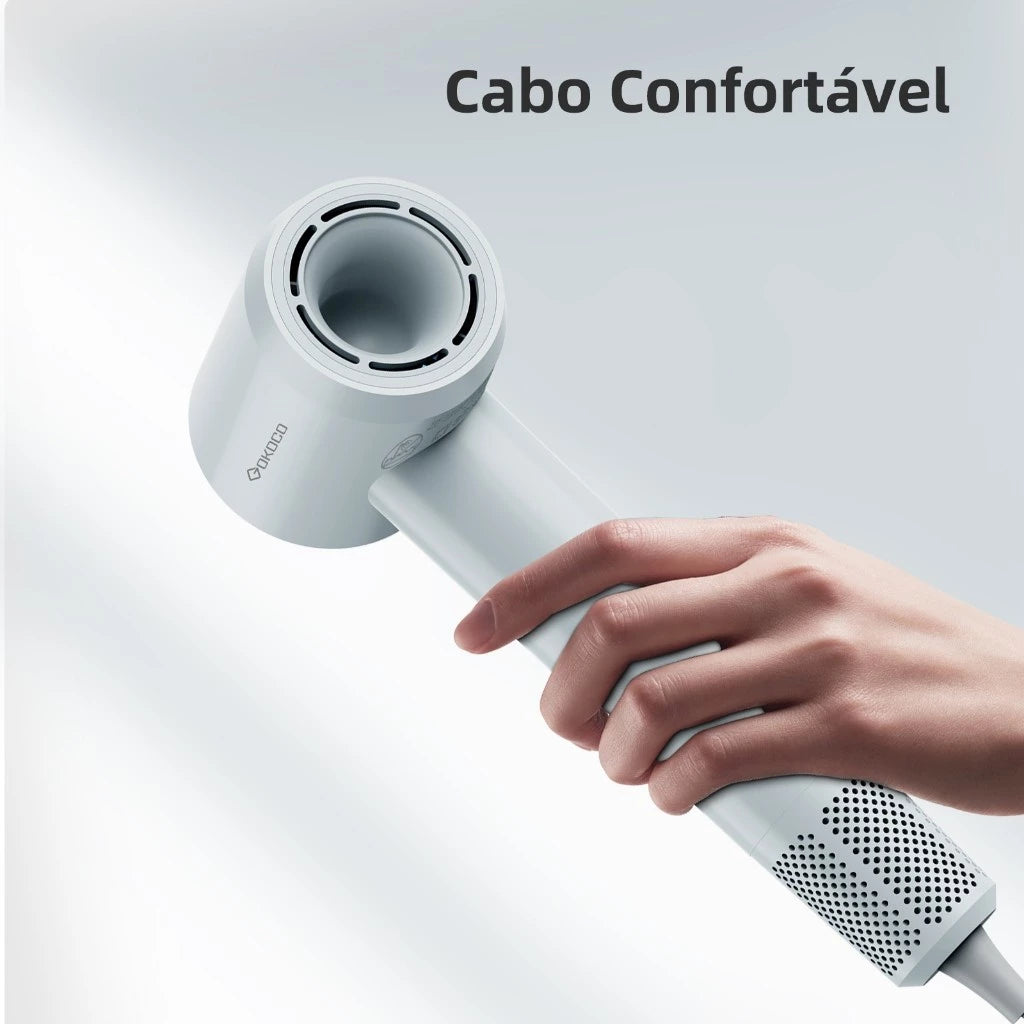 Secador de Cabelo Profissional 1500W - Secagem Rápia