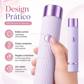 Smooth Pro 3 em 1 – Depiladora Elétrica Recarregável - À Prova D´Água