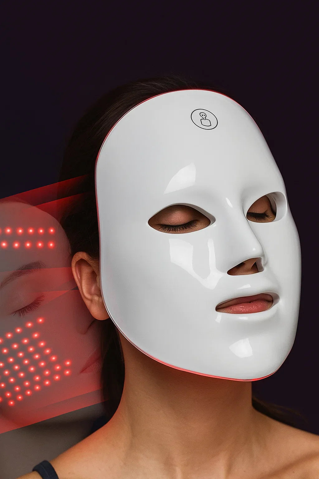 LuxDerma LED - Máscara Profissional de LED com 7 Cores que Revoluciona o Cuidado Facial.